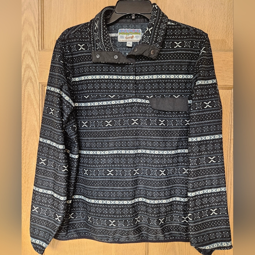 Jachs Large Black‎ White Pullover